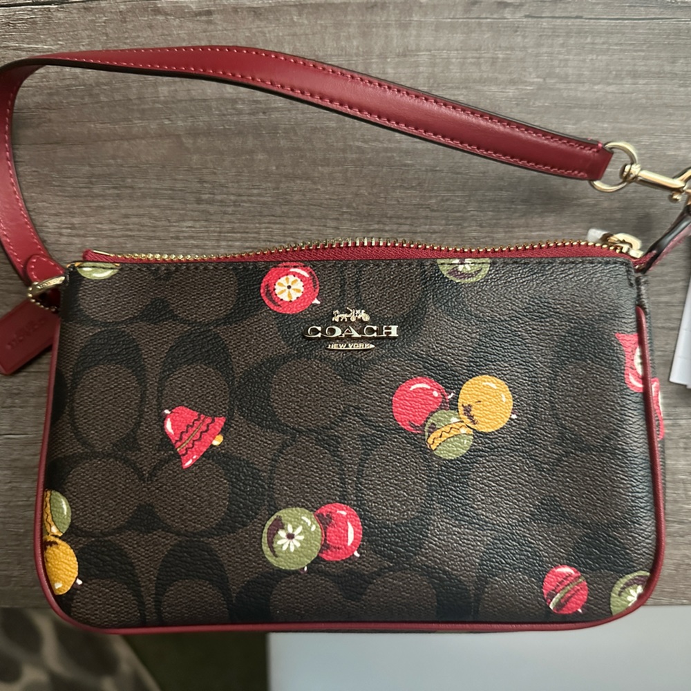 NWT: Brown Coach Shoulder Bag